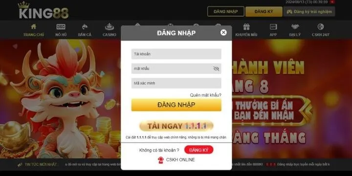Hướng dẫn tham gia cá cược king88