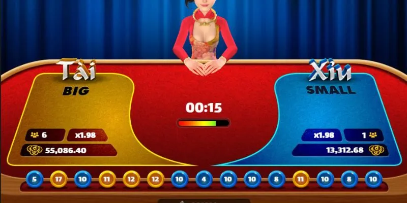 Luật chơi cơ bản tài xỉu King88 với 3 viên xúc xắc