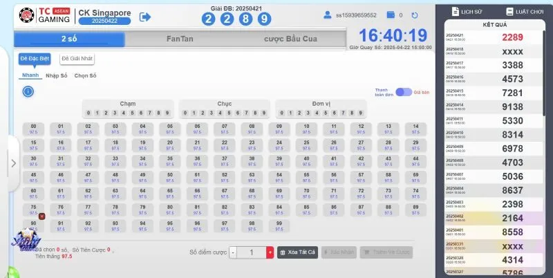 Cách tham gia xổ số Singapore King88